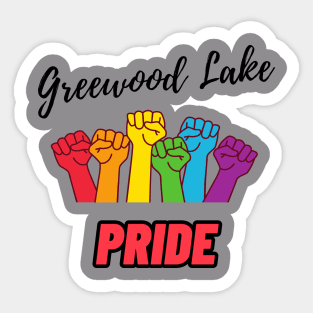 Greenwood Lake Pride Sticker